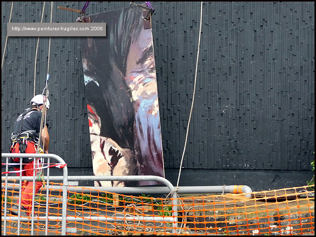 fresque de paul bloas sur le Grand-Large &agrave; Brest